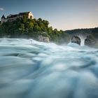 Rheinfall mit Schloss Laufen