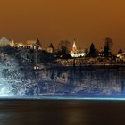 Rheinfall mit Schloss Wörth