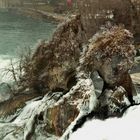 Rheinfall Mitte Januar