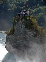 Rheinfall: Mittendrin