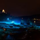 Rheinfall Nachtpanorama