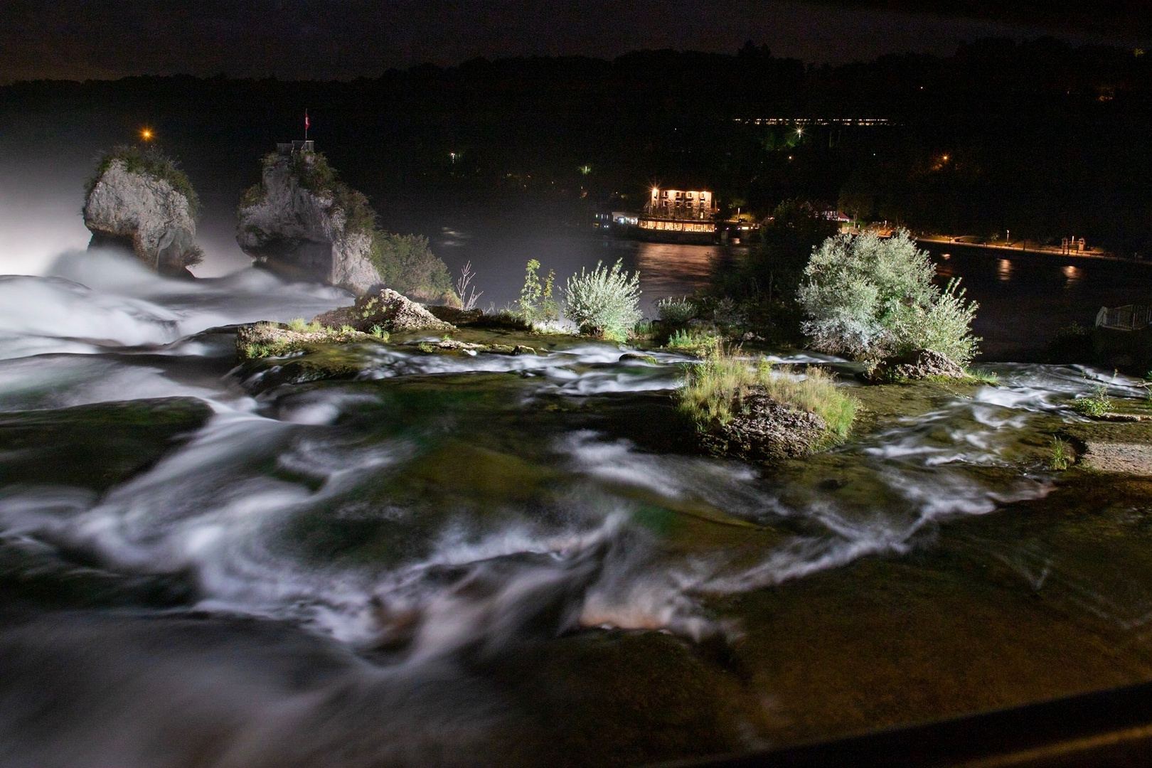 Rheinfall Nachts