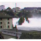 Rheinfall von Schaffhausen #1 in 3D (Rot/Cyan)