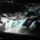 Rheinfall von Schaffhausen bei Nacht