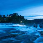 Rheinfall zur blauen Stunde