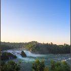 Rheinfall+Doppeldecker frühmorgens