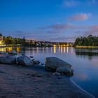 Rheinfelden zur Blauen Stunde