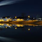 Rheinhafen bei Nacht