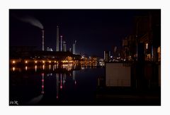 Rheinhafen bei Nacht t#1