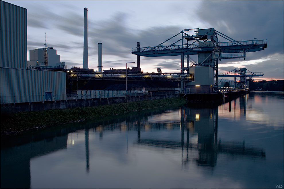 Rheinhafen Kraftwerk