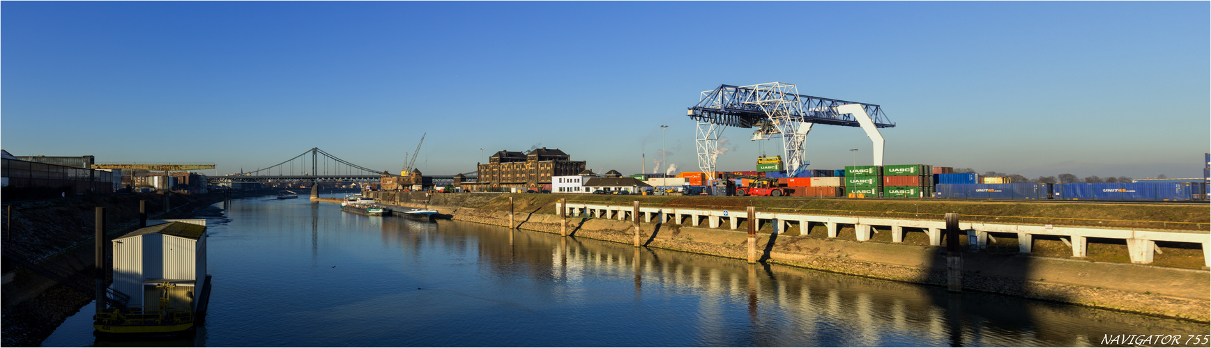 Rheinhafen - Krefeld - Uerdingen, Germany.