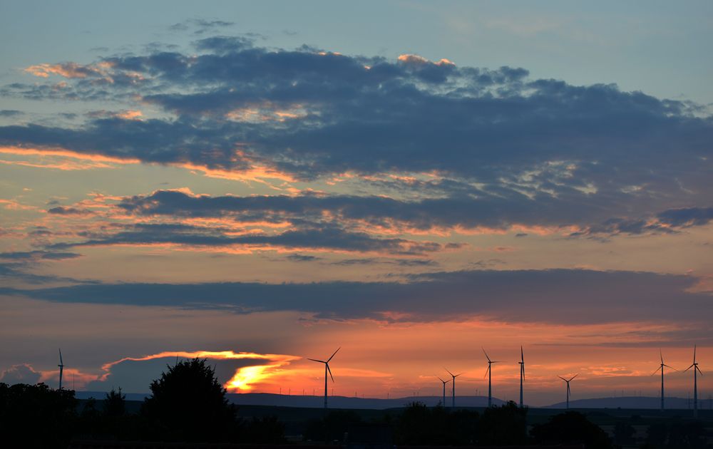 Rheinhessen-Sunset - VIII -