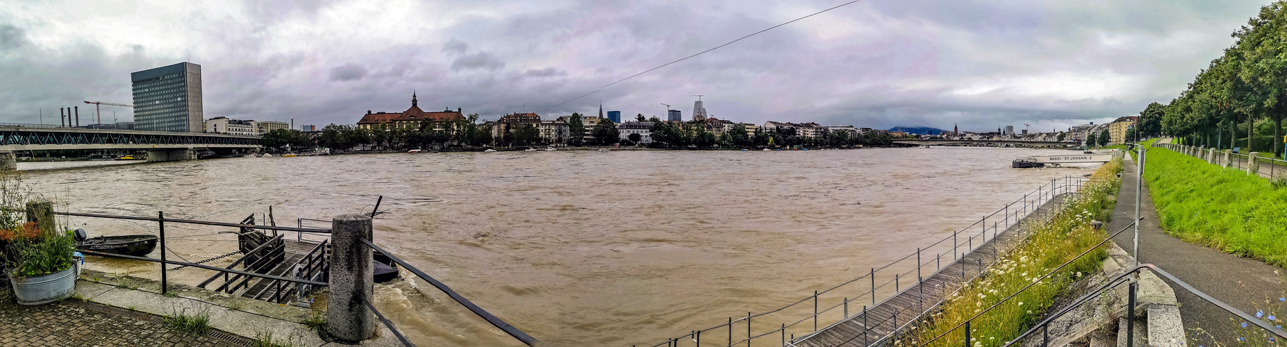 Rheinhochwasser (2021)