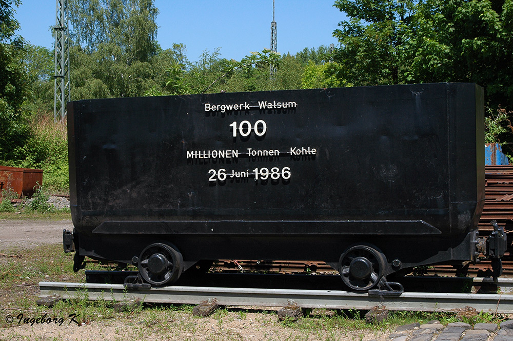 Rheinisches Industriebahn-Museum - Kohlewagen Bergwerk Walsum