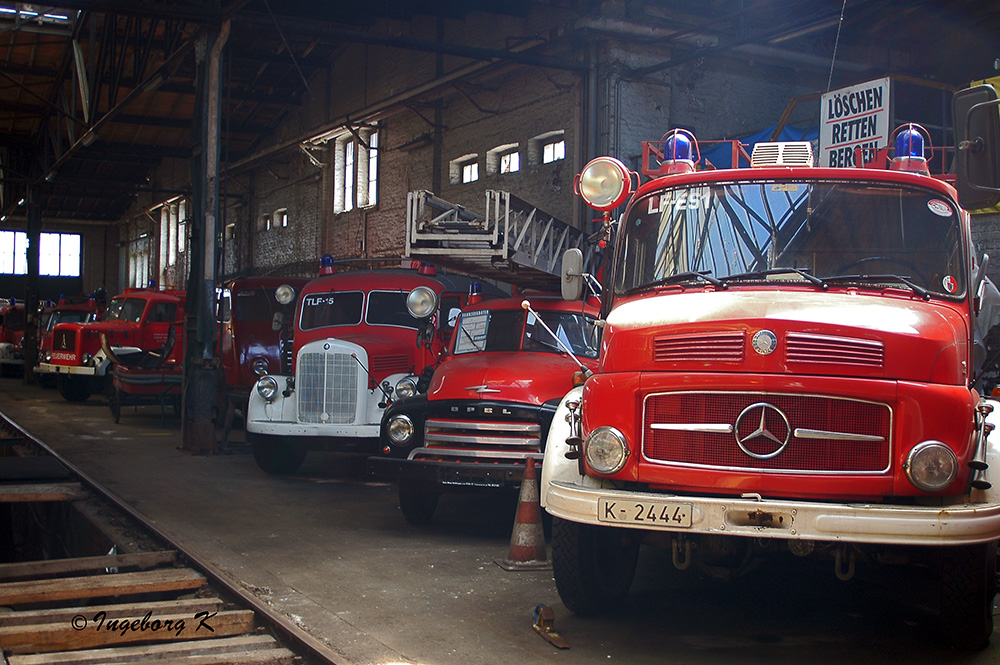 Rheinisches Industriebahn-Museum - Werksfeuerwehrwagen