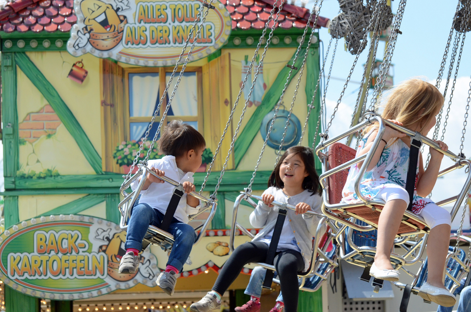 Rheinkirmes Düsseldorf 2015: Toll hier, nicht?