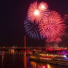 Rheinkirmes Feuerwerk 2017