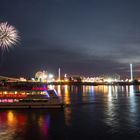 Rheinkirmes Feuerwerk 2017