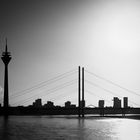 Rheinkniebrücke, Düsseldorf