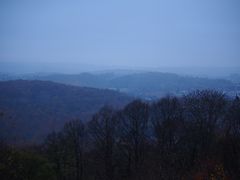 Rheinland im Nebel