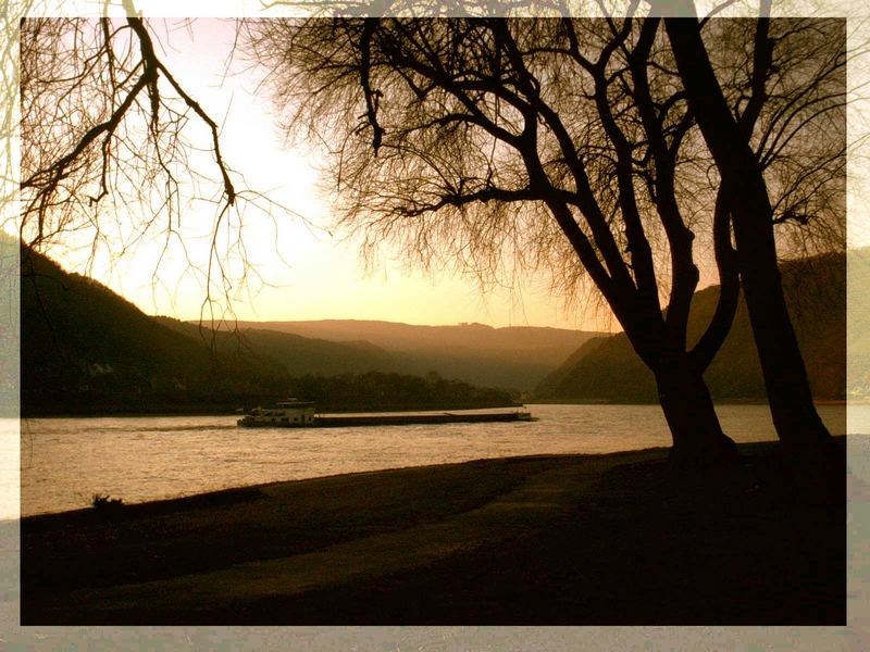 Rheinlandschaft bei St. Goarshausen