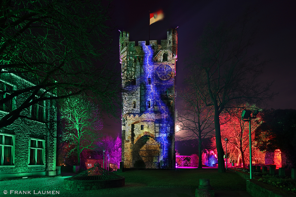 Rheinleuchten 2016 - Bingen, Burg Klopp