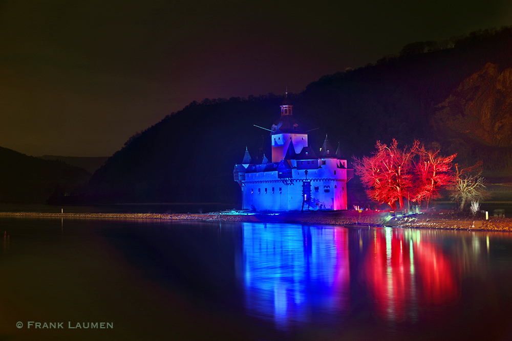 Rheinleuchten 2016 - Burg Pfalzgrafenstein bei Kaub