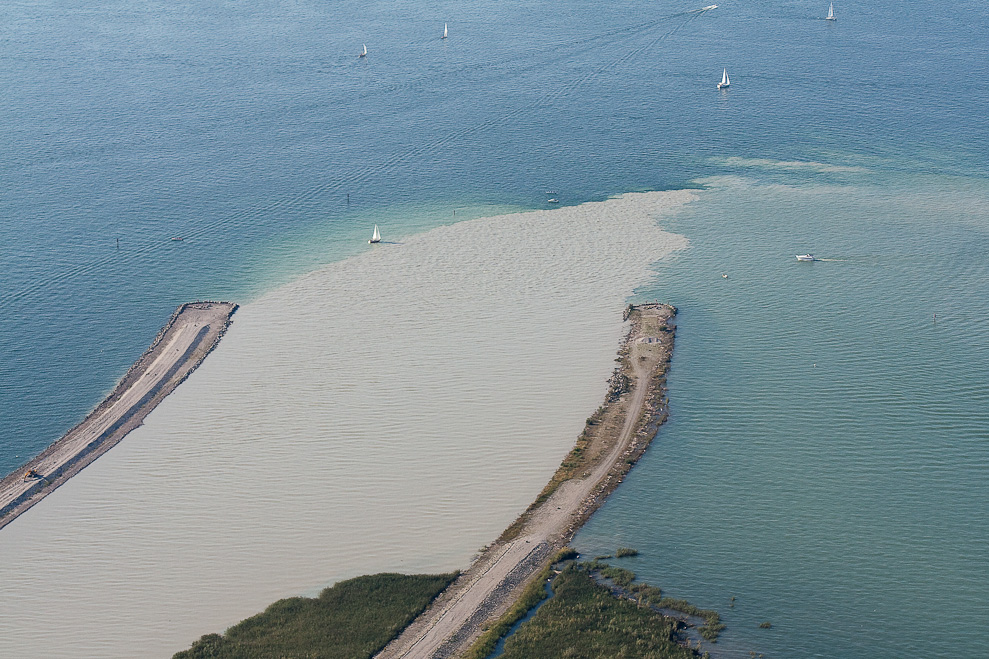 Rheinmündung in den Bodensee