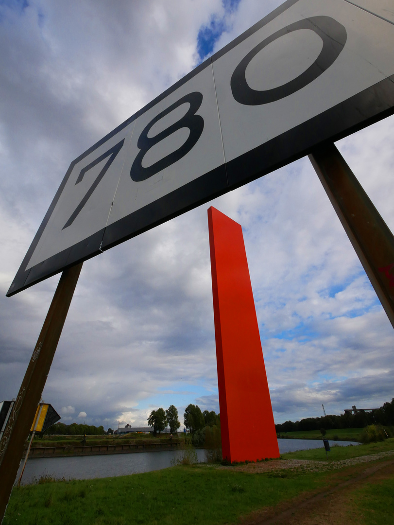 Rheinorange - Rhein und Ruhr fließen zusammen