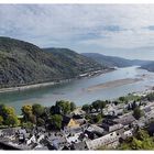 Rheinpanorama von Burg Stahleck aus