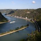 Rheinpanorama von der Loreley