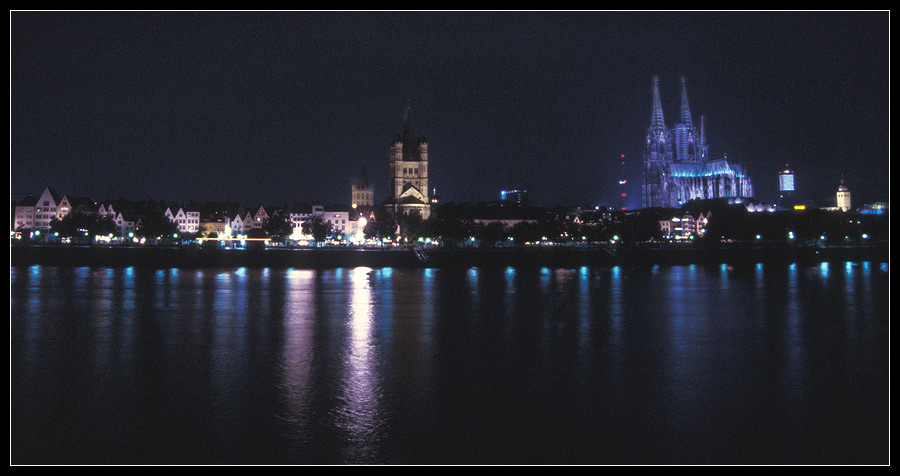 Rheinpanorama von Köln