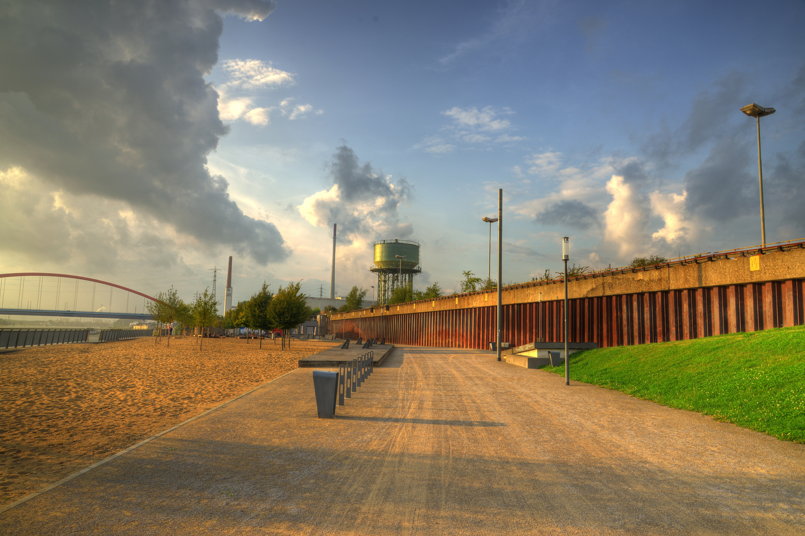 Rheinpark Promenade