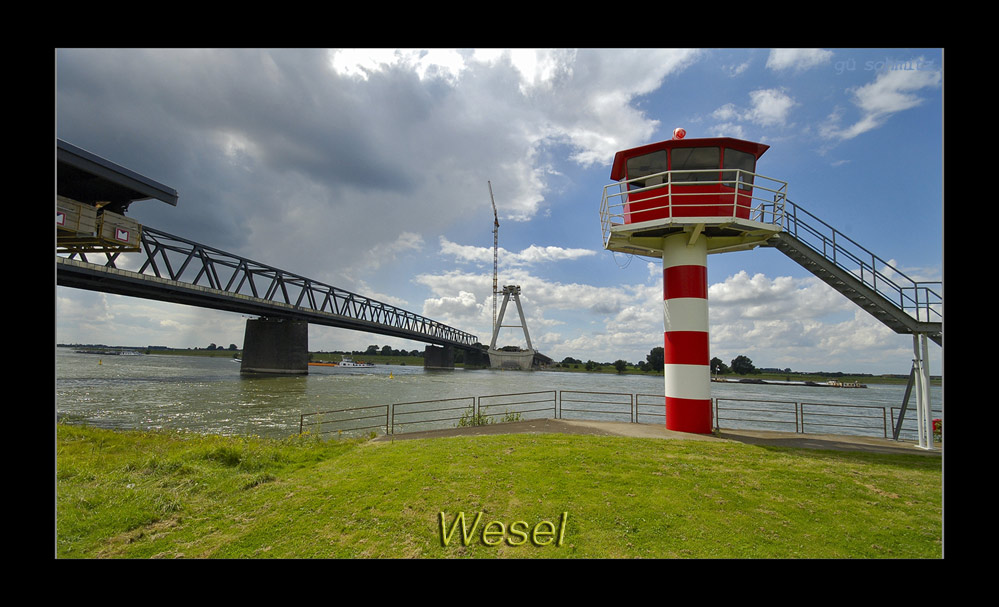 Rheinpegel Wesel