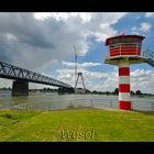 Rheinpegel Wesel