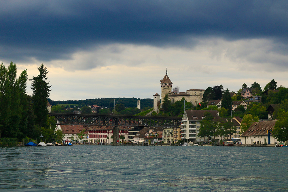 Rheinperspektive von Schaffhausen