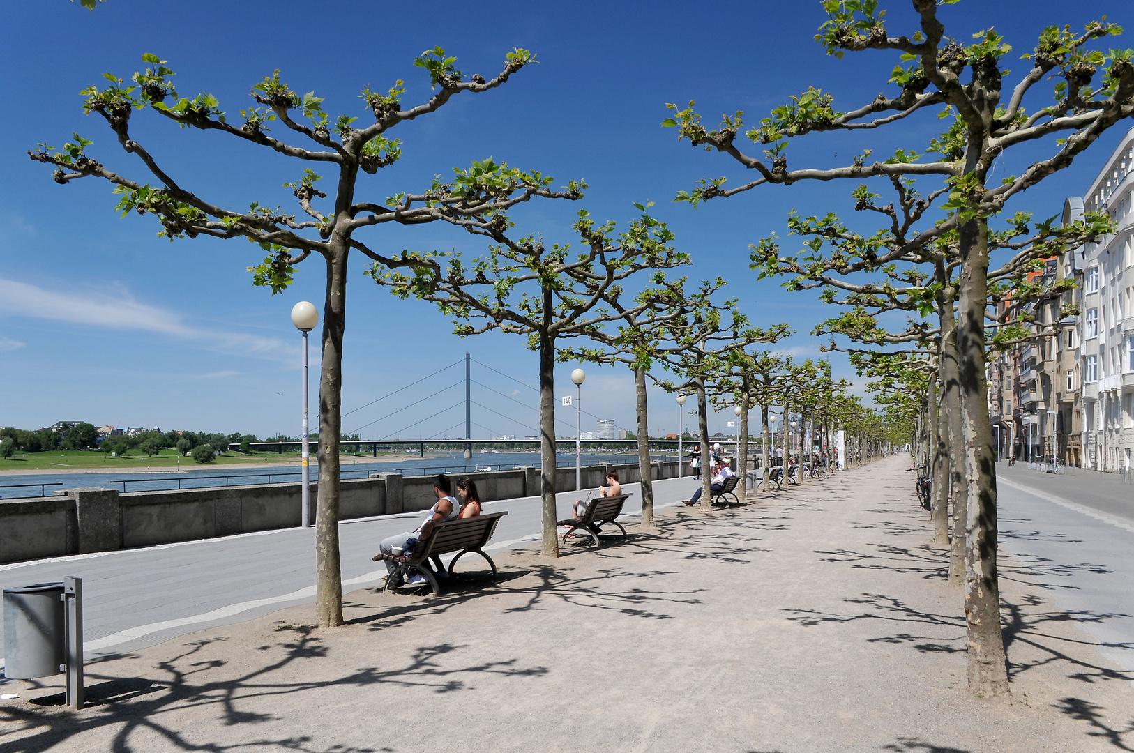 Rheinpromenade Düsseldorf