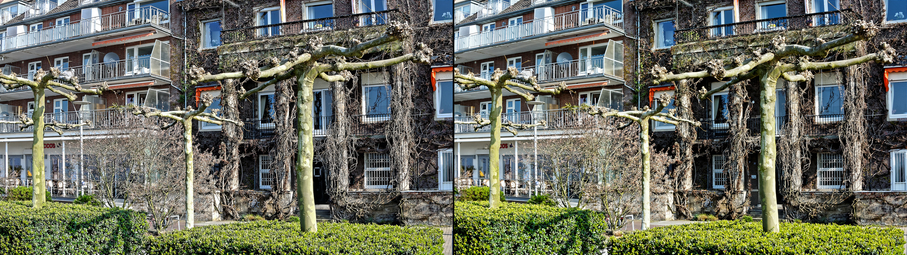 Rheinpromenade Emmerich - auch wohnen kann man hier!