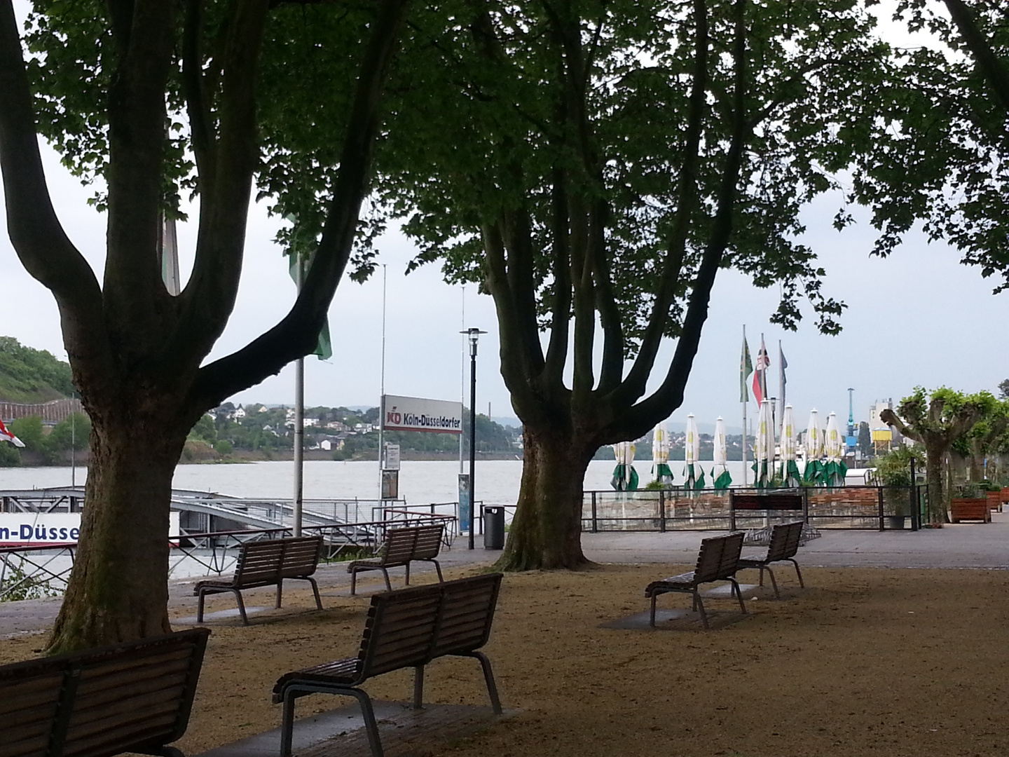 Rheinpromenade in Andernach