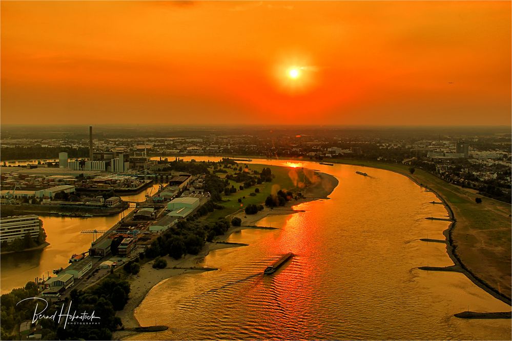 Rheinromantik in Düsseldorf ....