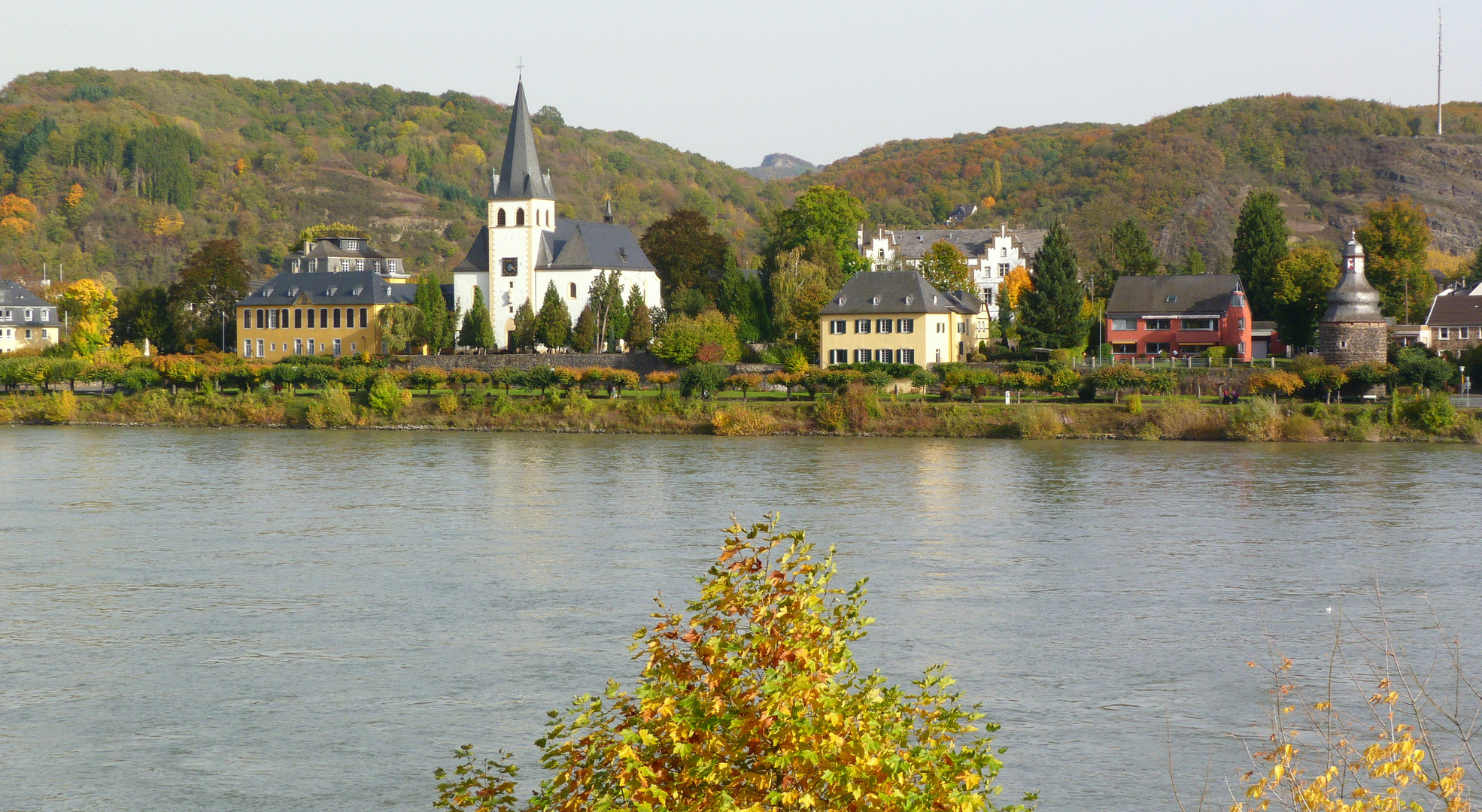 Rheinromantik - Unkel im Herbst