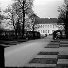 Rheinsberg. Sichtachse Park - Schloss