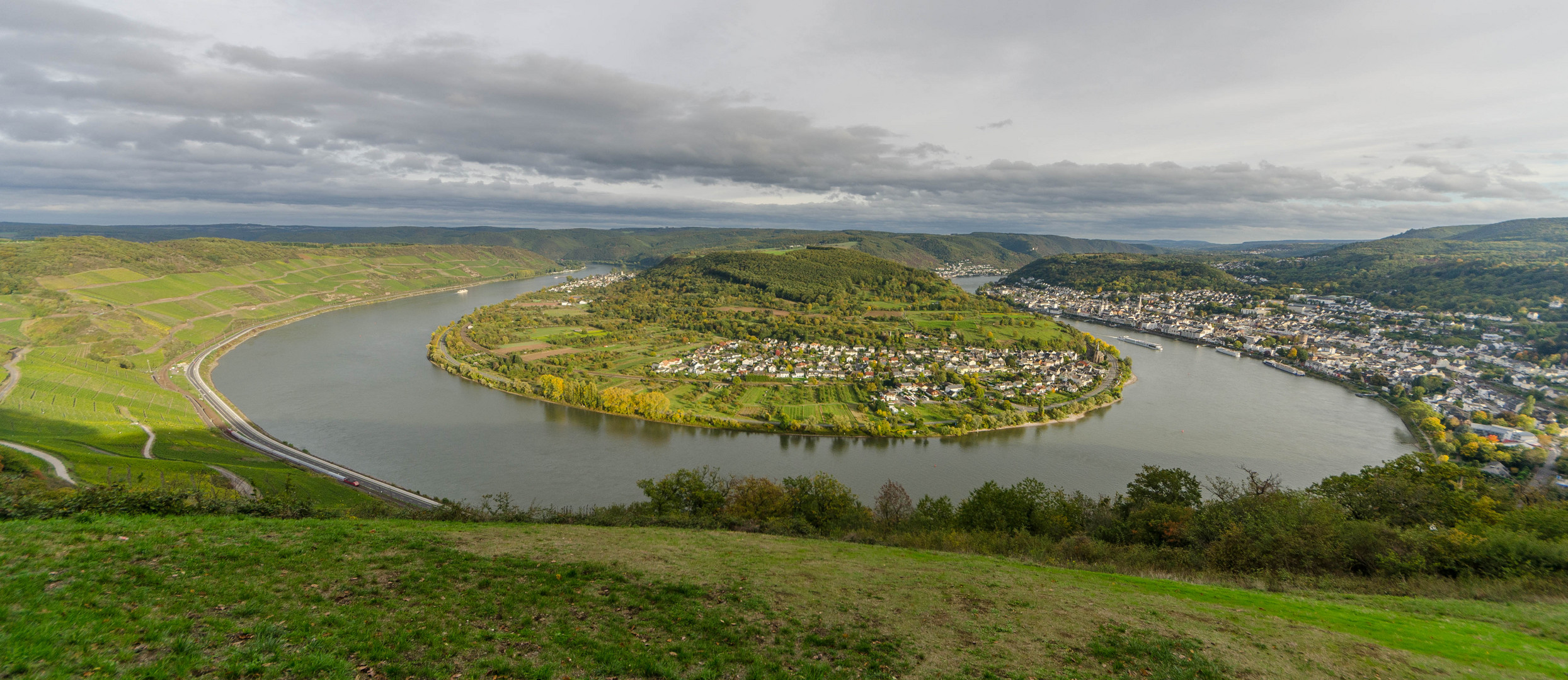 Rheinschleife bei Boppard