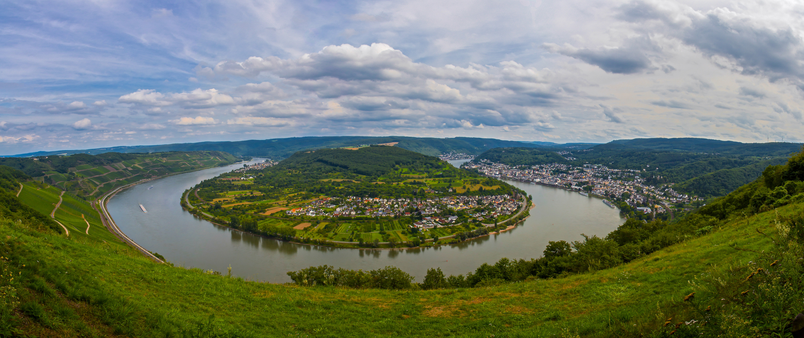 Rheinschleife bei Boppard