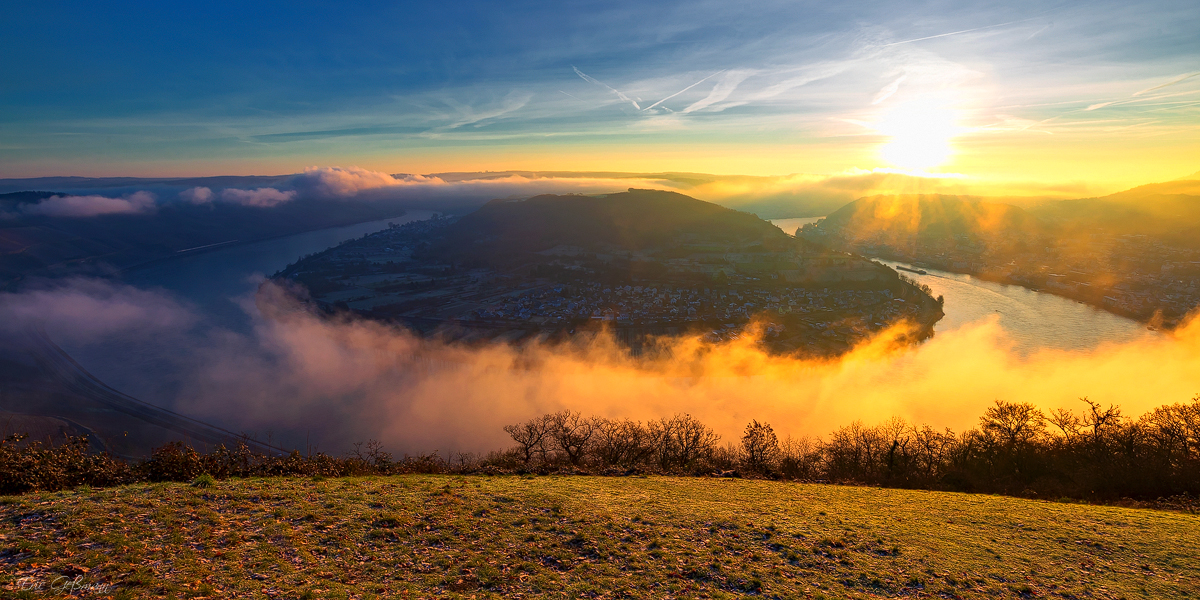 Rheinschleife bei Boppard