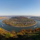 Rheinschleife bei Boppard im Herbst