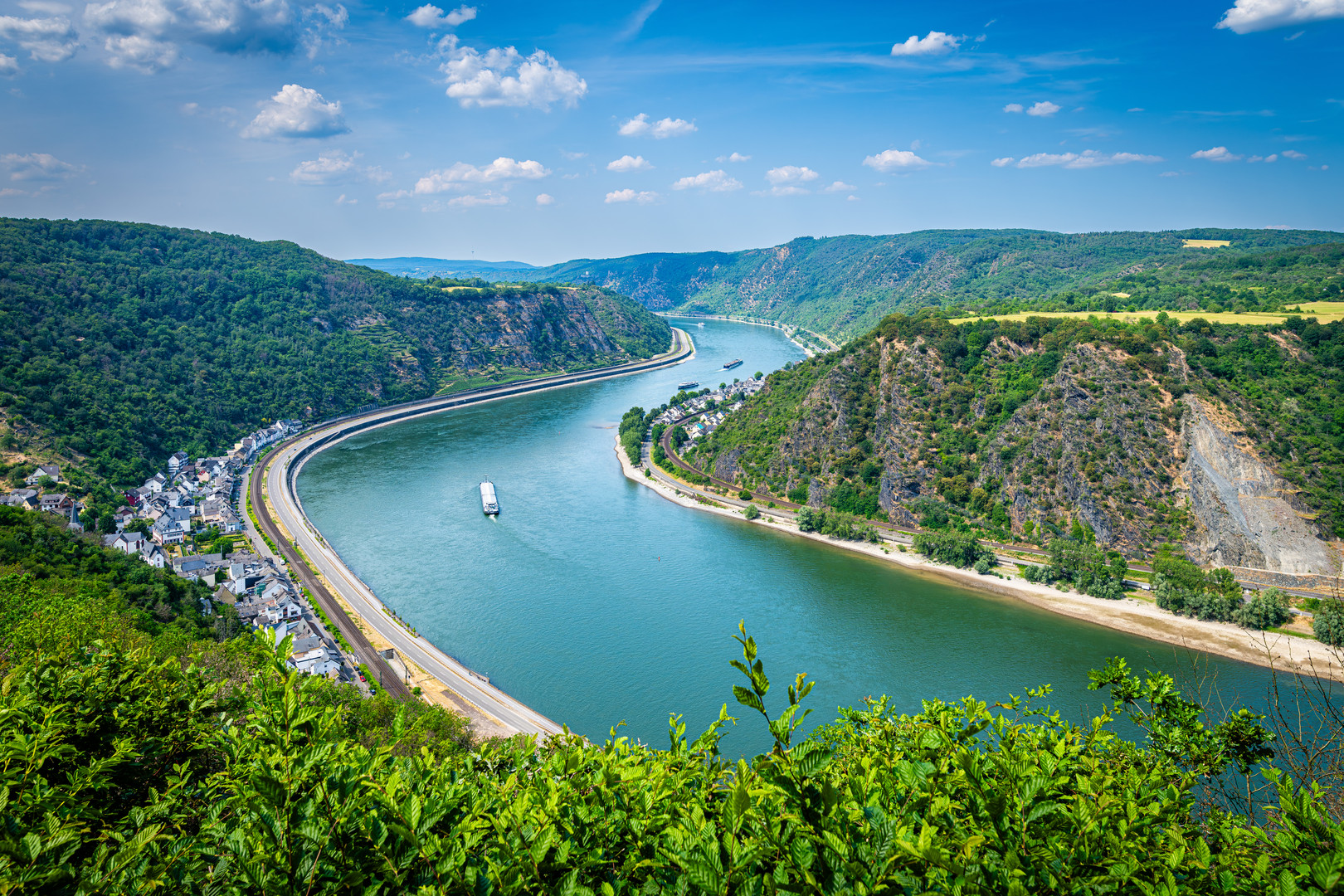 Rheinschleife bei Hirzenach 04