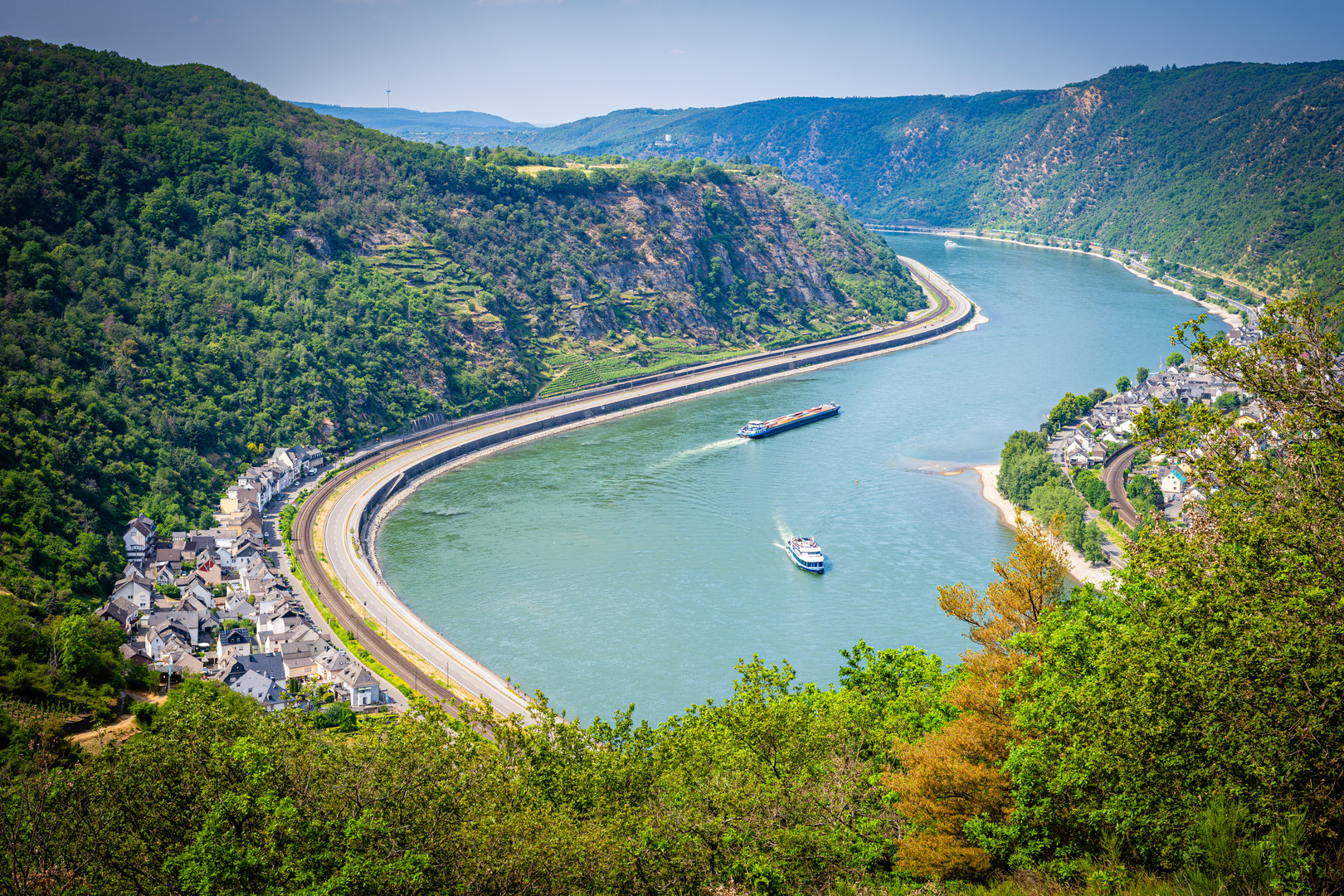 Rheinschleife bei Hirzenach 60