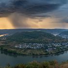 Rheinschleife Boppard bei Gewitter