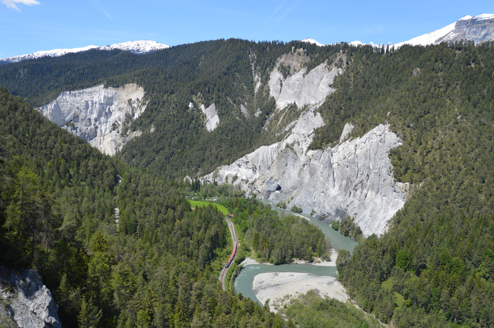 Rheinschlucht bei Versam